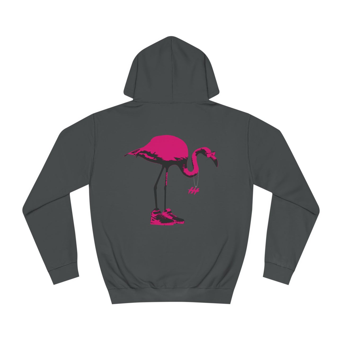 Harrison Heights' Fuego Flamingo Hoodie