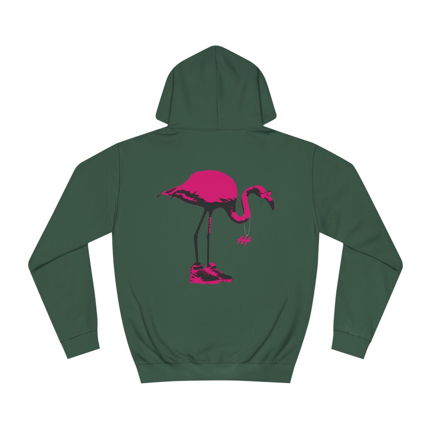 Harrison Heights' Fuego Flamingo Hoodie