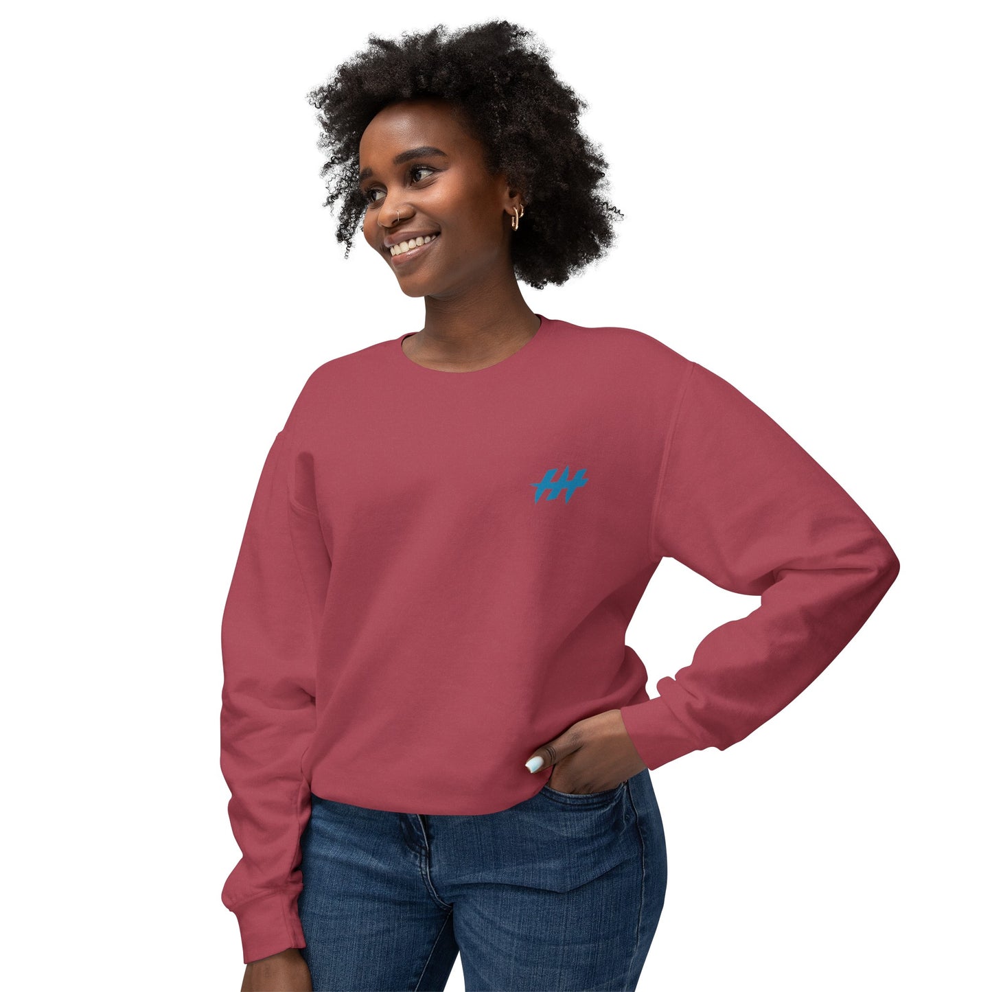 Harrison Heights' Cool Crab Crewneck (Black/Blue)