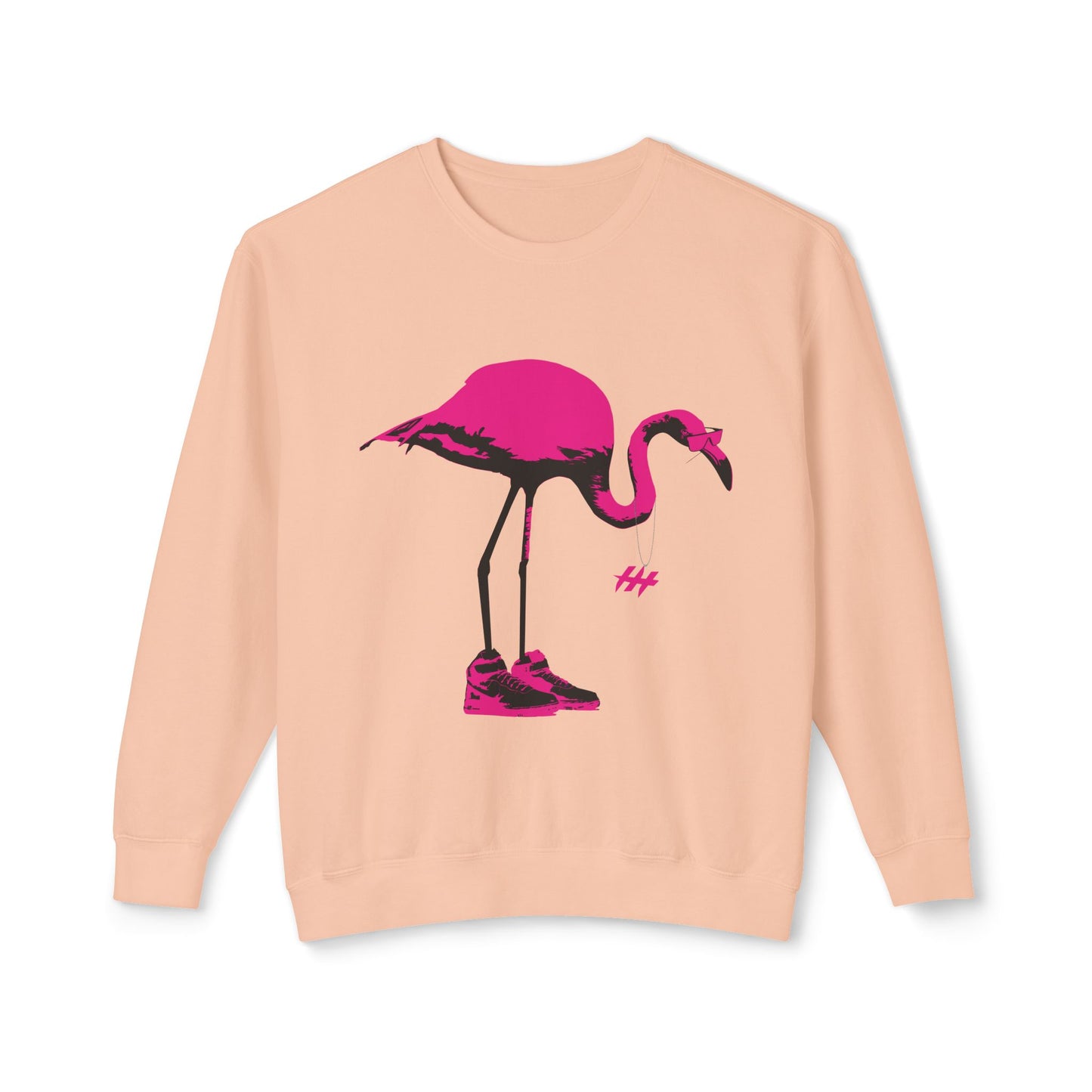 Harrison Heights' Fuego Flamingo Sweatshirt (Pink/Black)