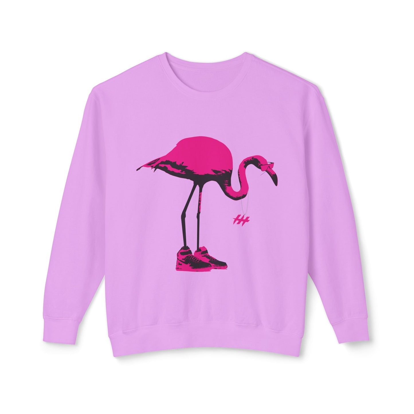 Harrison Heights' Fuego Flamingo Sweatshirt (Pink/Black)