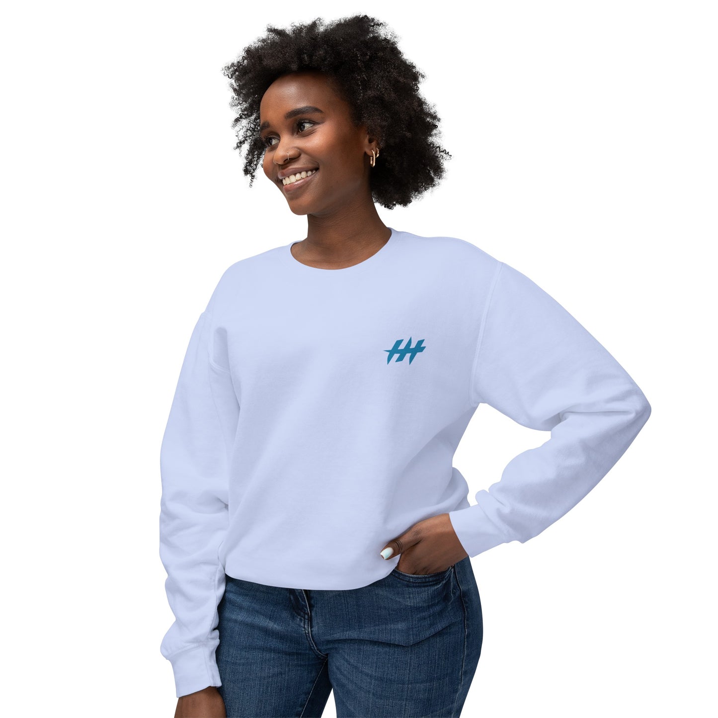 Harrison Heights' Cool Crab Crewneck (Black/Blue)