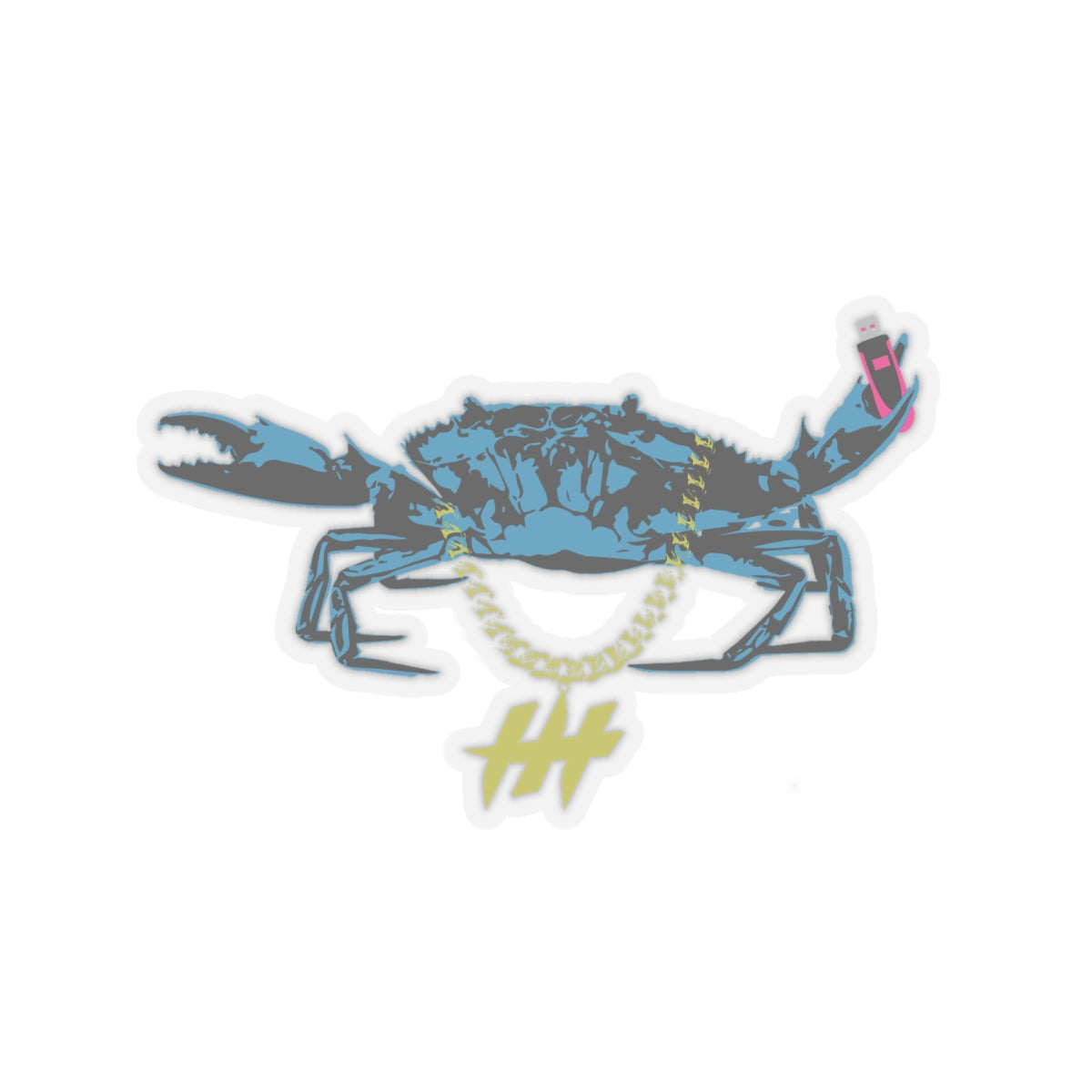 Crab Daddy Sticker (Summer 2024)