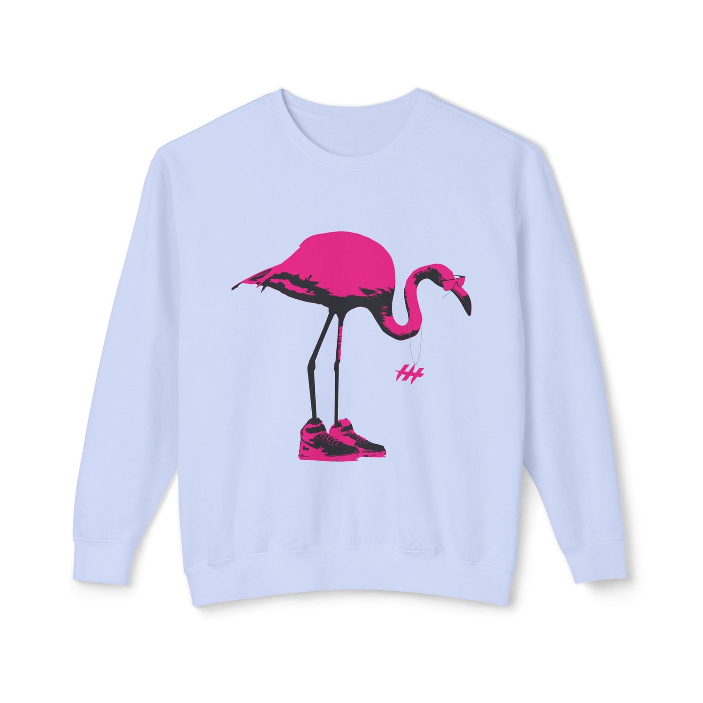 Harrison Heights' Fuego Flamingo Sweatshirt (Pink/Black)