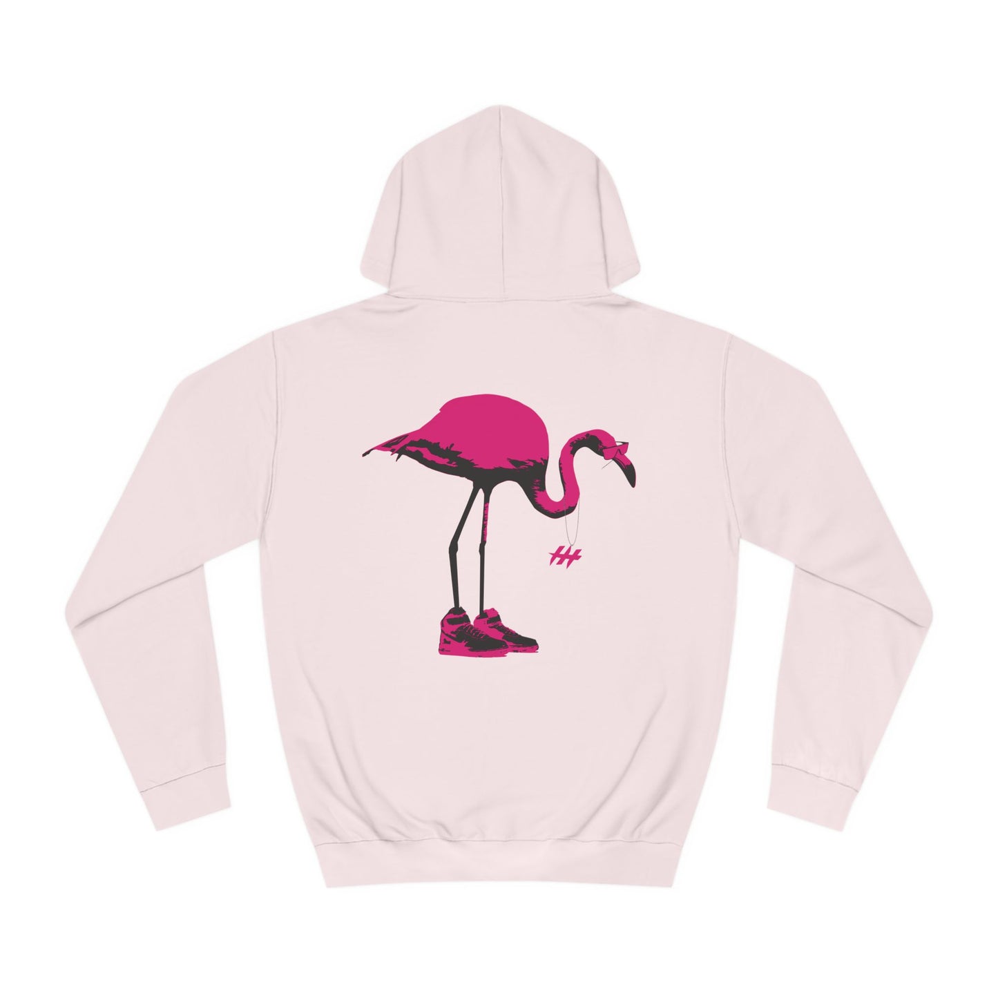 Harrison Heights' Fuego Flamingo Hoodie