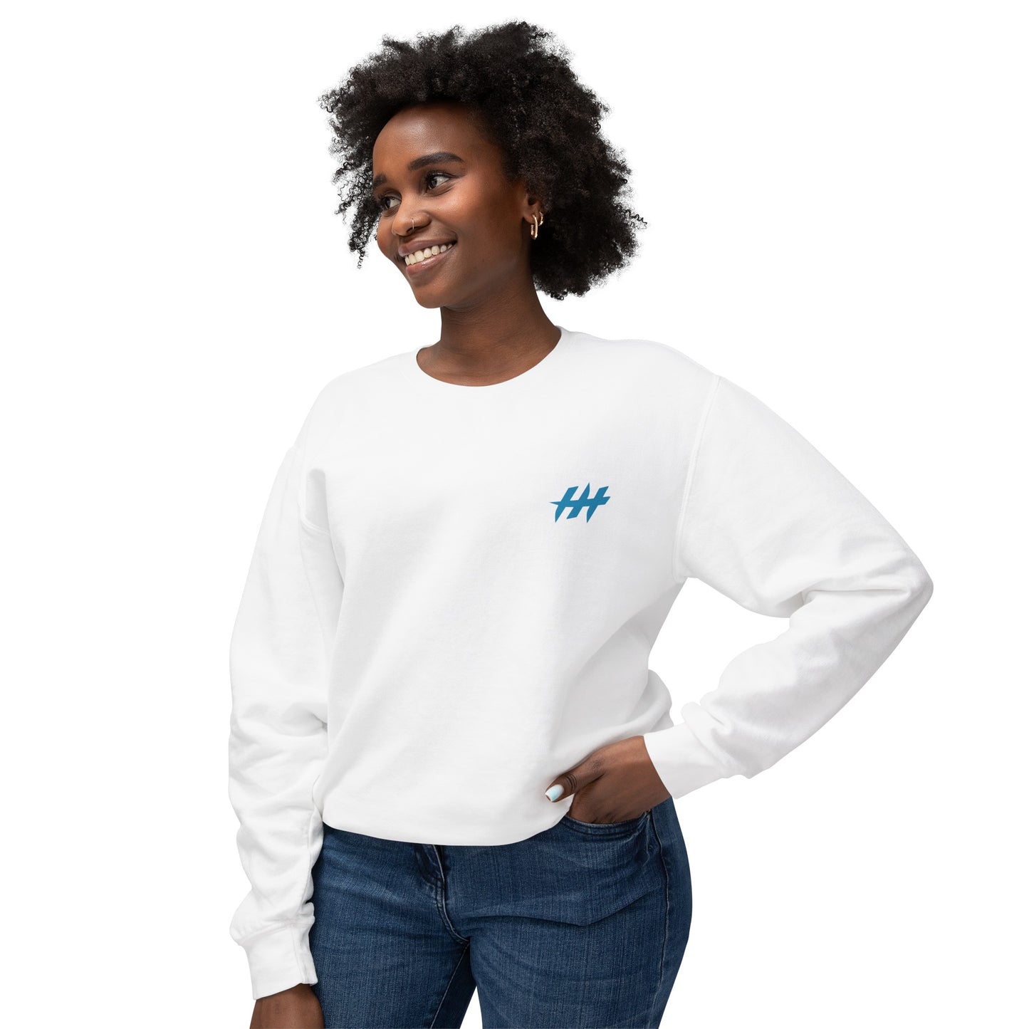 Harrison Heights' Cool Crab Crewneck (Black/Blue)