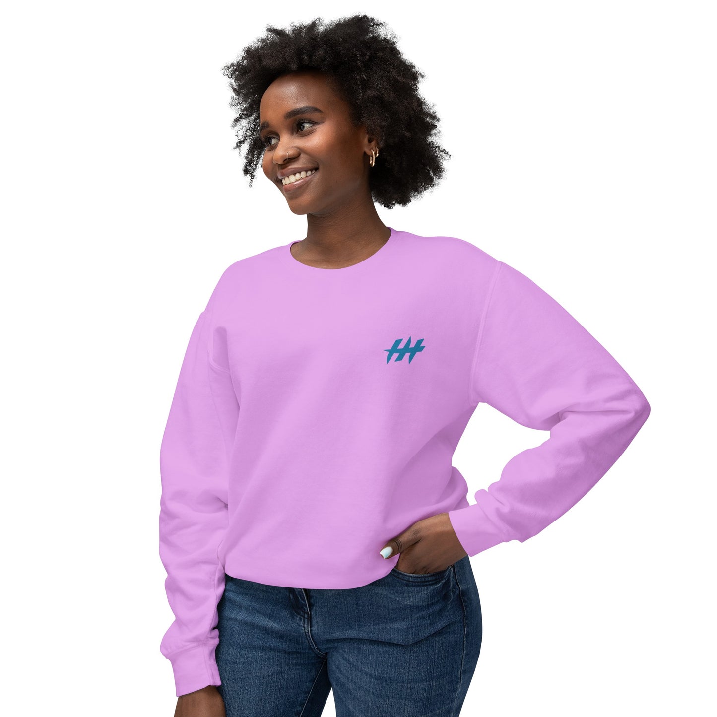 Harrison Heights' Cool Crab Crewneck (Black/Blue)