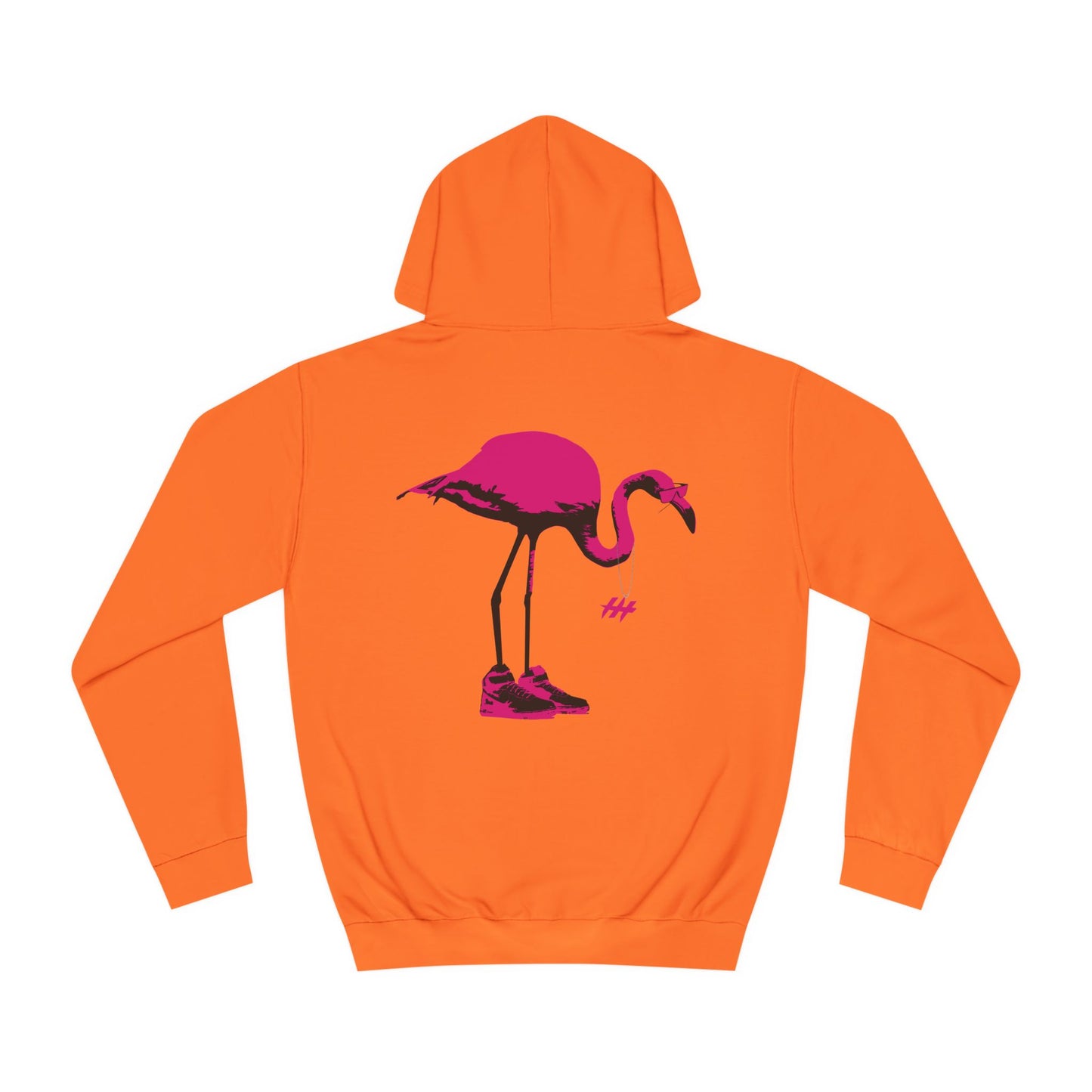 Harrison Heights' Fuego Flamingo Hoodie