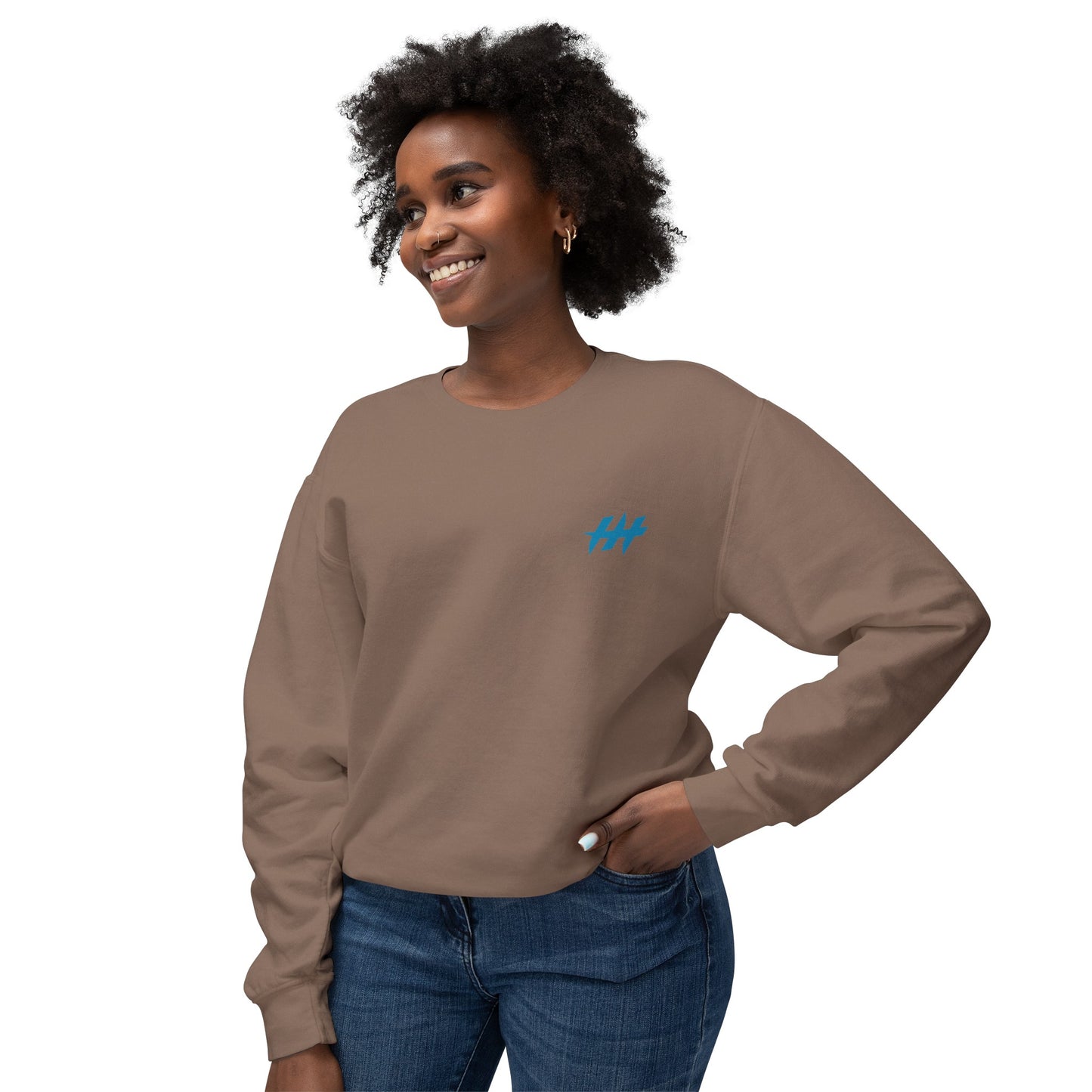 Harrison Heights' Cool Crab Crewneck (Black/Blue)