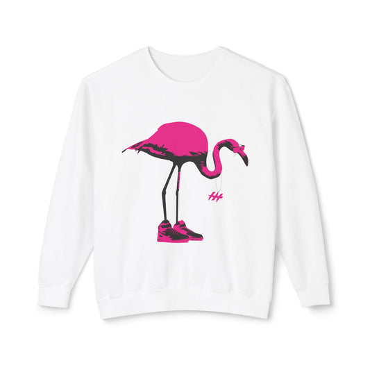 Harrison Heights' Fuego Flamingo Sweatshirt (Pink/Black)