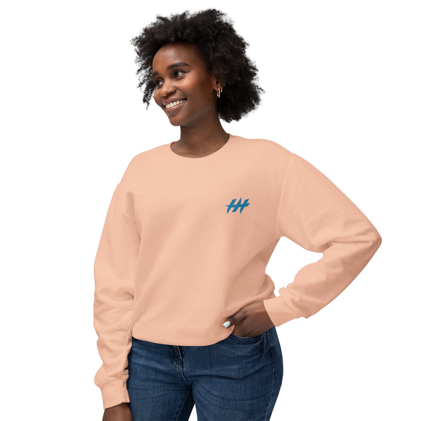 Harrison Heights' Cool Crab Crewneck (Black/Blue)