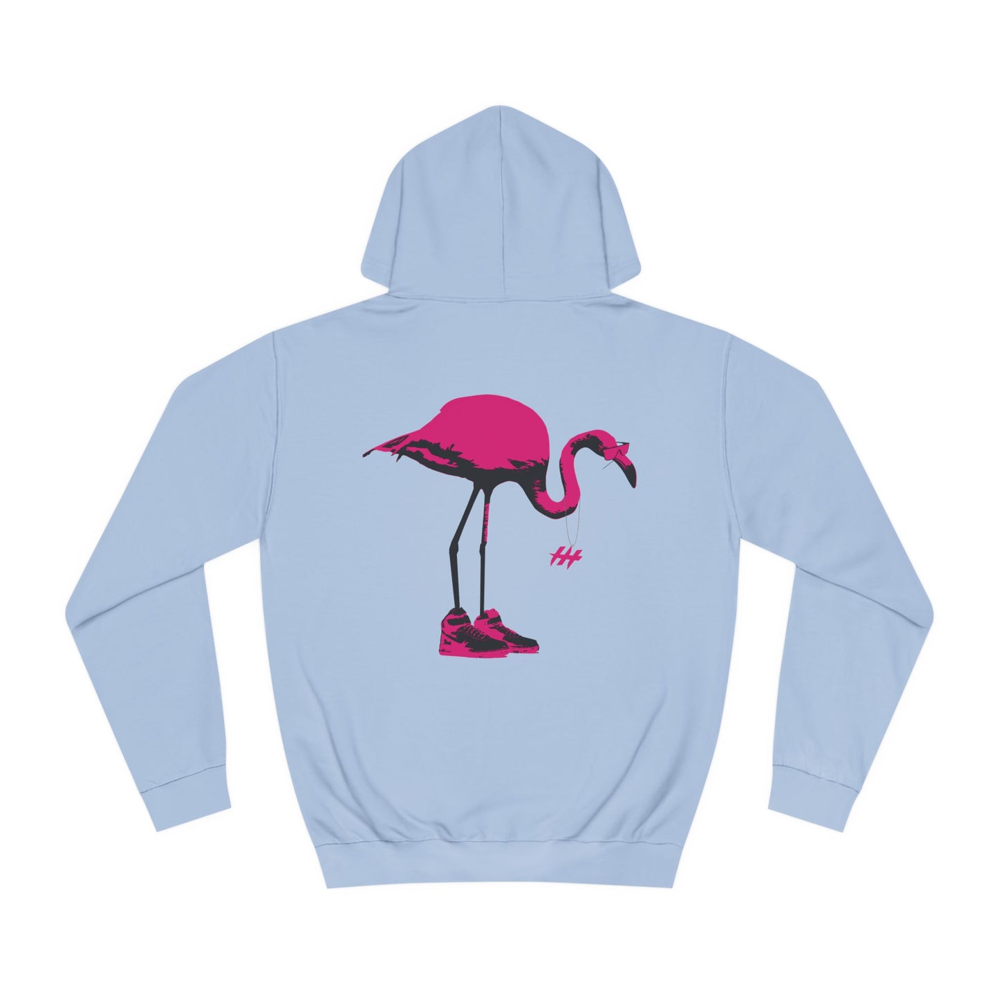 Harrison Heights' Fuego Flamingo Hoodie