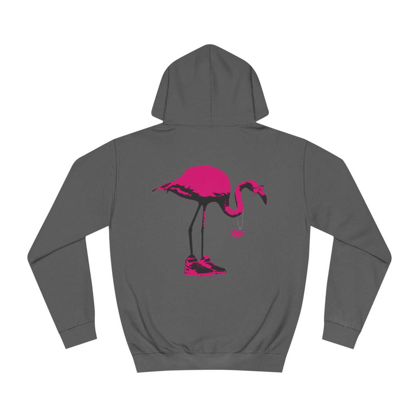 Harrison Heights' Fuego Flamingo Hoodie