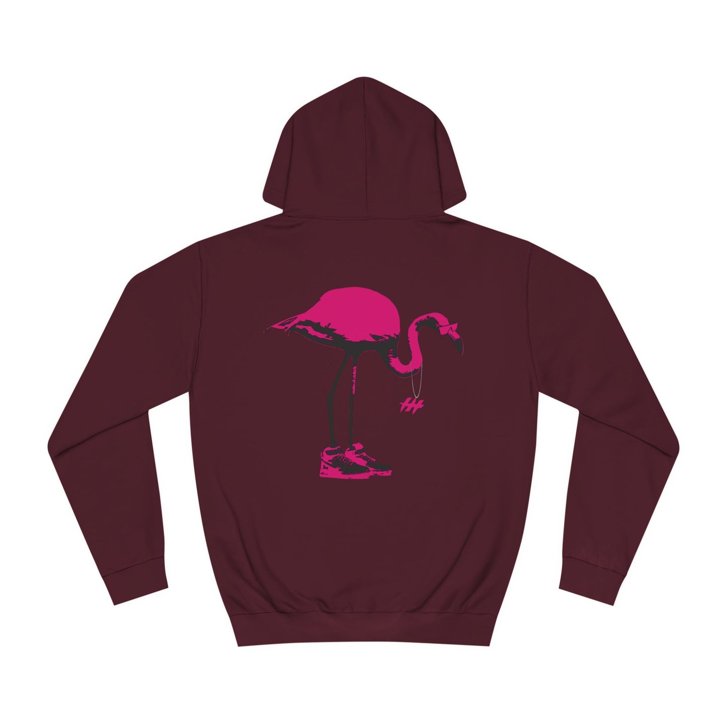 Harrison Heights' Fuego Flamingo Hoodie