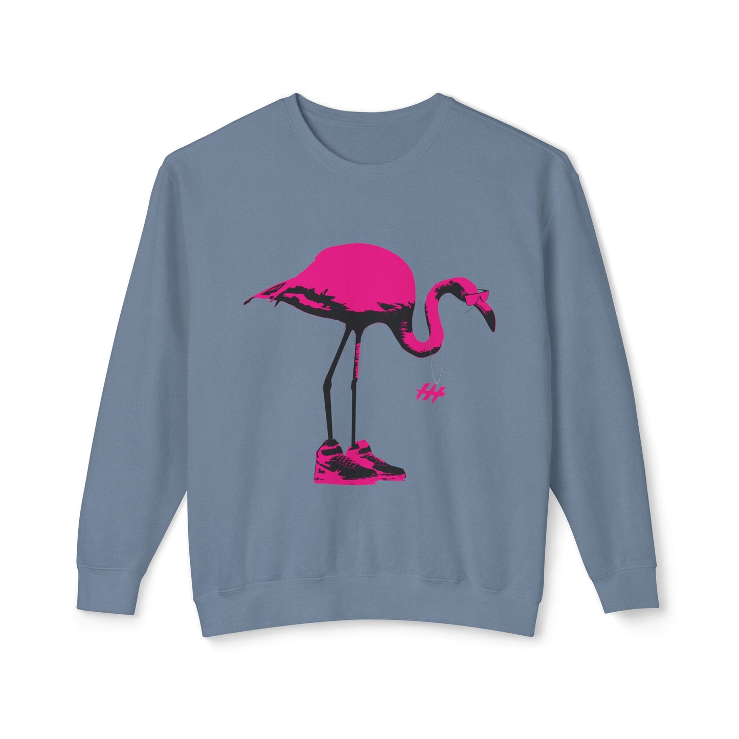 Harrison Heights' Fuego Flamingo Sweatshirt (Pink/Black)