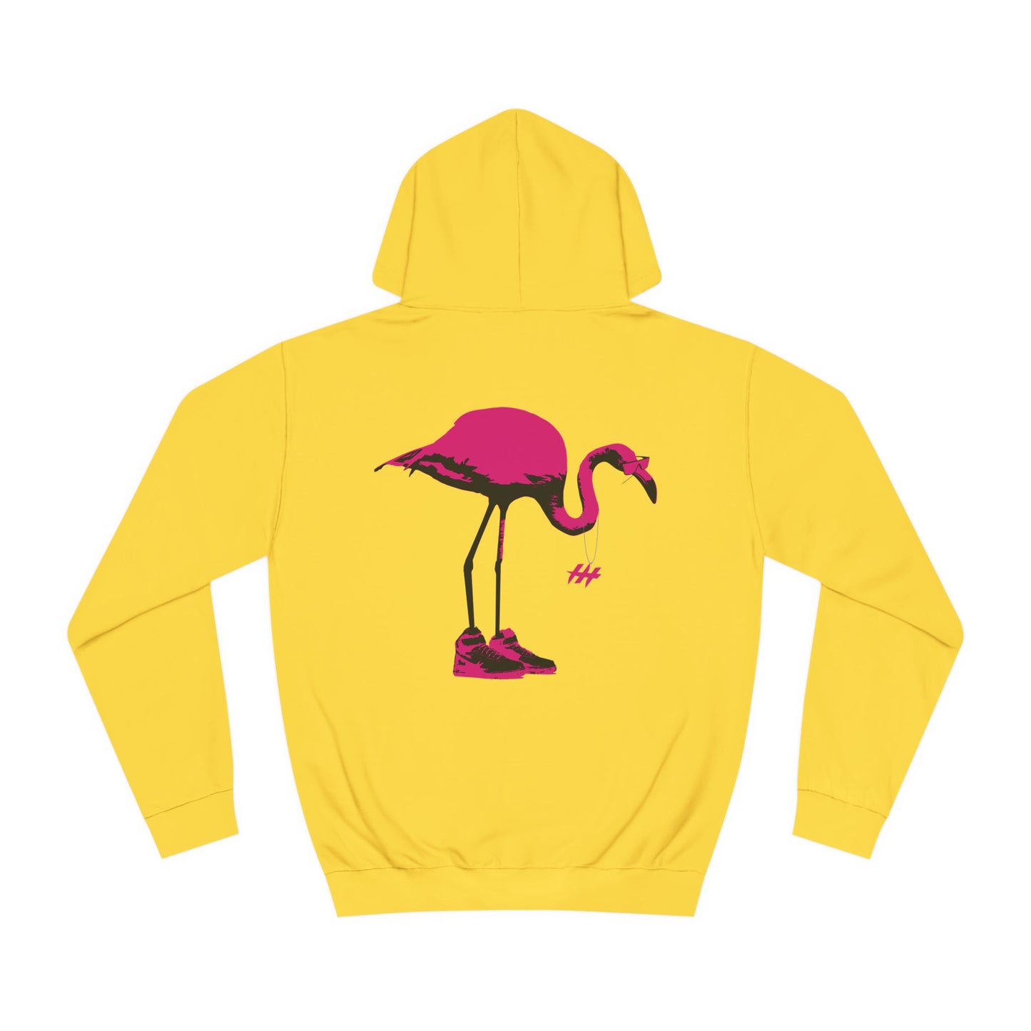 Harrison Heights' Fuego Flamingo Hoodie